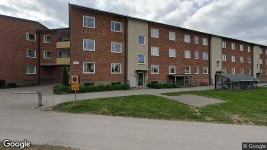 Lägenheter att hyra i Hallstahammar - Bild från Google Street View