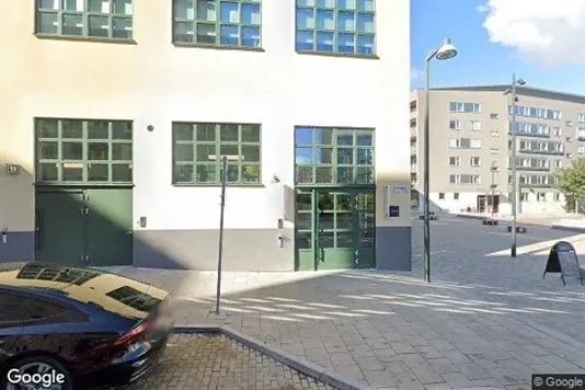 Lägenheter att hyra i Hammarbyhamnen - Bild från Google Street View