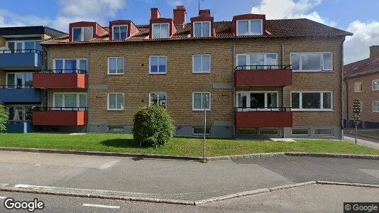 Lägenheter att hyra i Ljungby - Bild från Google Street View