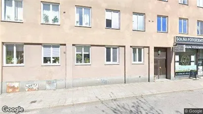 Lägenheter att hyra i Solna - Bild från Google Street View