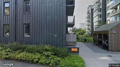 Lägenheter att hyra i Hammarbyhamnen - Bild från Google Street View