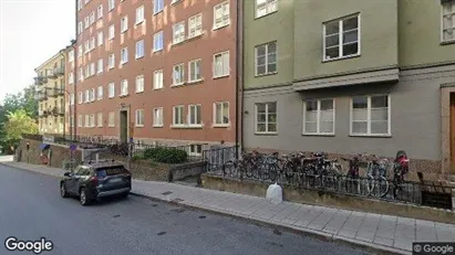 Lägenheter att hyra i Södermalm - Bild från Google Street View