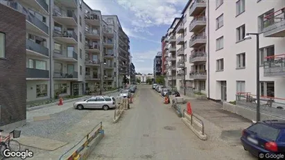 Lägenheter att hyra i Hammarbyhamnen - Bild från Google Street View