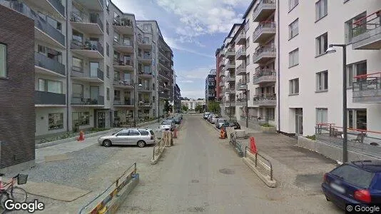 Lägenheter att hyra i Hammarbyhamnen - Bild från Google Street View