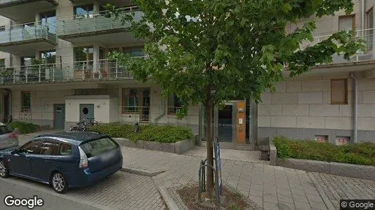 Lägenheter att hyra i Hammarbyhamnen - Bild från Google Street View