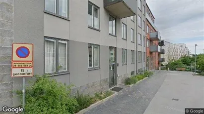 Lägenheter att hyra i Hammarbyhamnen - Bild från Google Street View