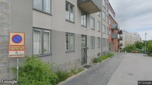 Lägenheter att hyra i Hammarbyhamnen - Bild från Google Street View