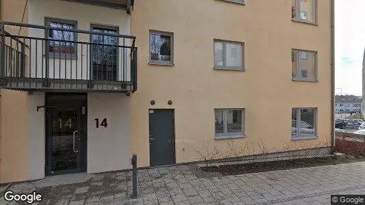Lägenheter att hyra i Huddinge - Bild från Google Street View