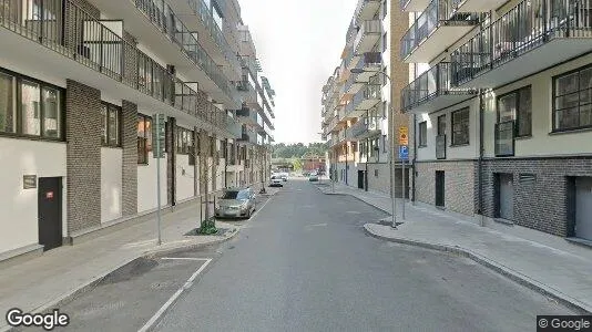 Lägenheter att hyra i Huddinge - Bild från Google Street View