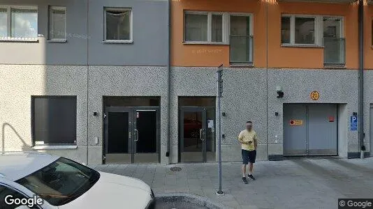 Lägenheter att hyra i Huddinge - Bild från Google Street View