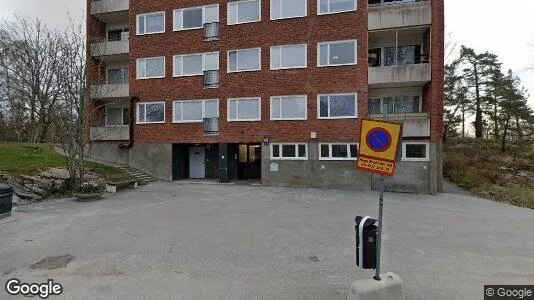 Lägenheter att hyra i Huddinge - Bild från Google Street View