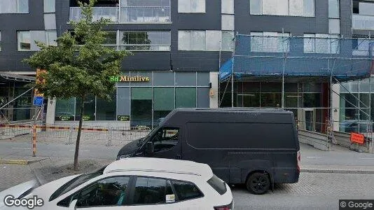 Lägenheter att hyra i Hammarbyhamnen - Bild från Google Street View