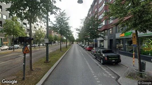 Lägenheter att hyra i Hammarbyhamnen - Bild från Google Street View
