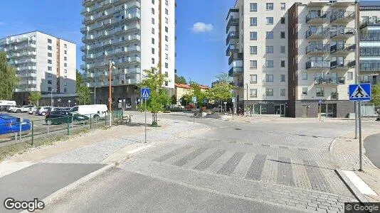 Lägenheter att hyra i Huddinge - Bild från Google Street View