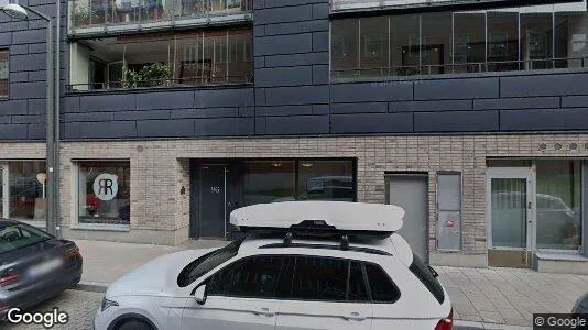 Lägenheter att hyra i Hammarbyhamnen - Bild från Google Street View