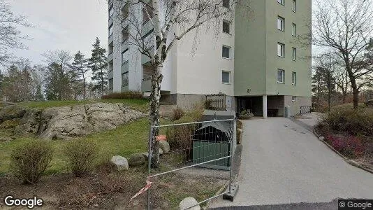 Lägenheter att hyra i Huddinge - Bild från Google Street View