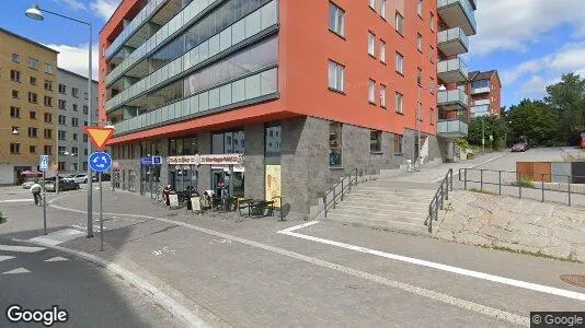 Lägenheter att hyra i Hammarbyhamnen - Bild från Google Street View