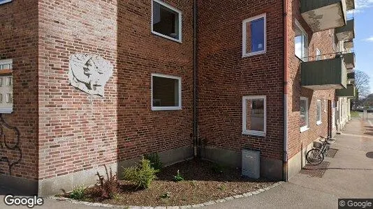 Lägenheter att hyra i Halmstad - Bild från Google Street View