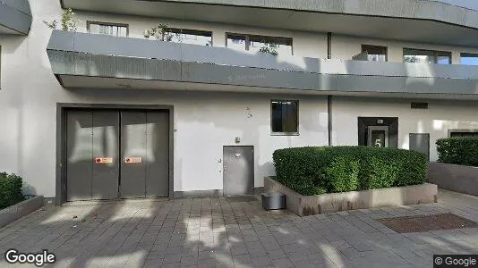 Lägenheter att hyra i Hammarbyhamnen - Bild från Google Street View