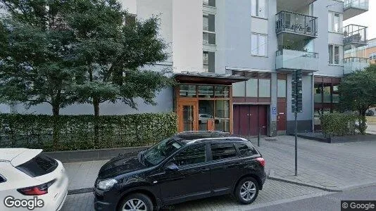 Lägenheter att hyra i Hammarbyhamnen - Bild från Google Street View