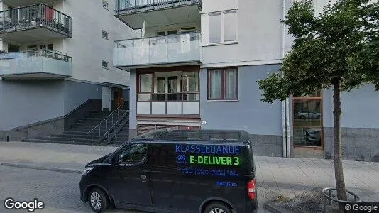 Lägenheter att hyra i Hammarbyhamnen - Bild från Google Street View