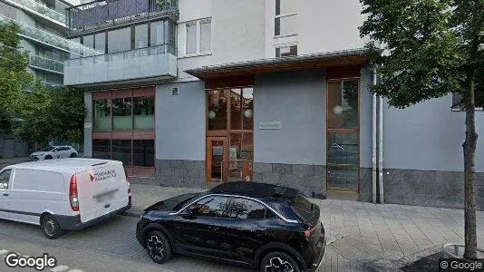 Lägenheter att hyra i Hammarbyhamnen - Bild från Google Street View