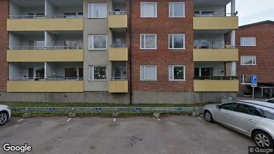 Lägenheter att hyra i Hallstahammar - Bild från Google Street View