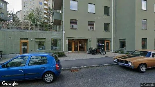 Lägenheter att hyra i Hammarbyhamnen - Bild från Google Street View