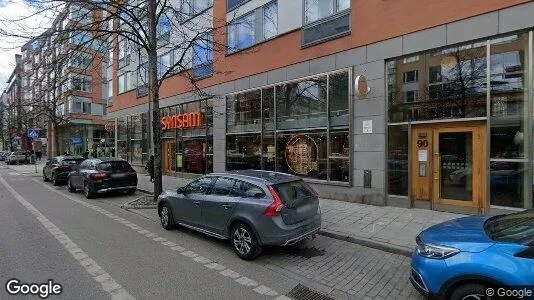Lägenheter att hyra i Hammarbyhamnen - Bild från Google Street View