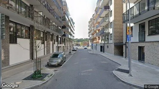 Lägenheter att hyra i Huddinge - Bild från Google Street View