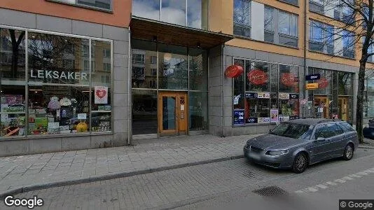 Lägenheter att hyra i Hammarbyhamnen - Bild från Google Street View