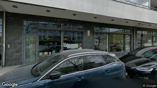 Lägenheter att hyra i Hammarbyhamnen - Bild från Google Street View