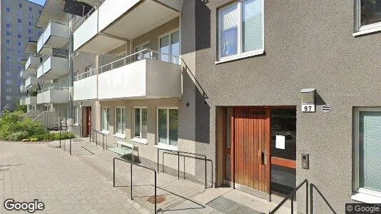 Lägenheter att hyra i Hammarbyhamnen - Bild från Google Street View