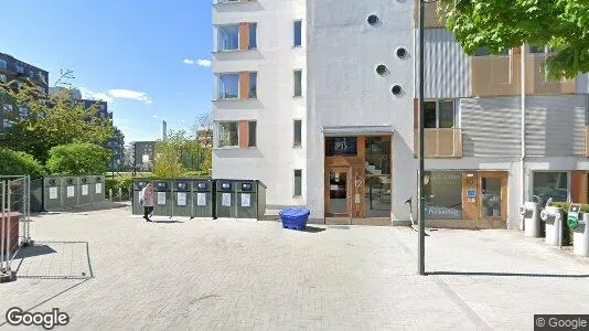 Lägenheter att hyra i Hammarbyhamnen - Bild från Google Street View