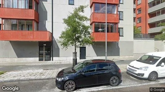 Lägenheter att hyra i Huddinge - Bild från Google Street View