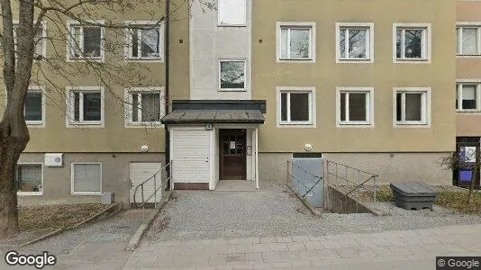 Lägenheter att hyra i Huddinge - Bild från Google Street View