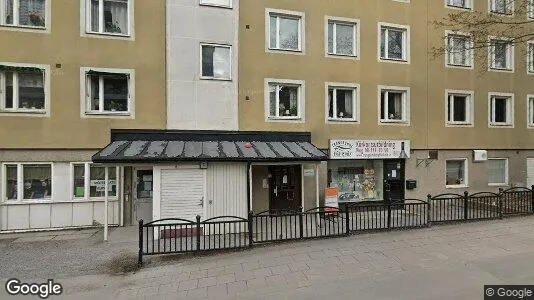 Lägenheter att hyra i Huddinge - Bild från Google Street View