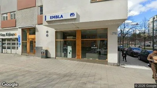 Lägenheter att hyra i Hammarbyhamnen - Bild från Google Street View