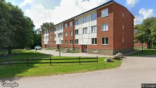 Lägenheter att hyra i Hallstahammar - Bild från Google Street View