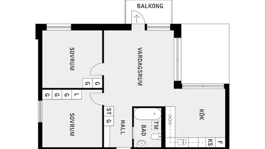 Lägenheter i Botkyrka - foto 1