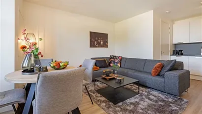 Lägenheten är modernt inredd