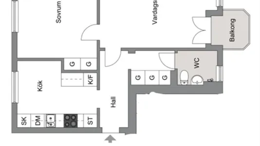 Lägenheter i Söderort - foto 1