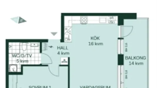 Lägenheter i Umeå - foto 1