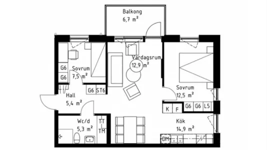 Lägenheter i Umeå - foto 15