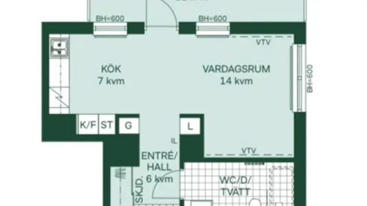 Lägenheter i Söderort - foto 1