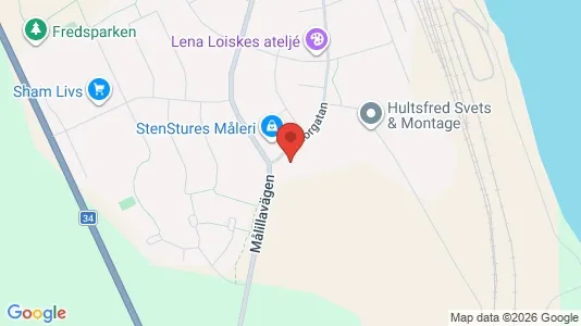 Lägenheter att hyra i Hultsfred - Bild från Google Street View