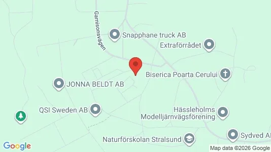 Lägenheter att hyra i Lund - kort over placeringen