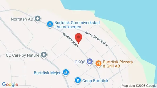 Lägenheter att hyra i Skellefteå - kort over placeringen