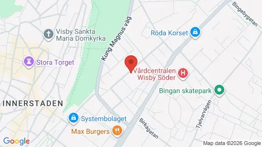 Lägenheter att hyra i Gotland - Bild från Google Street View