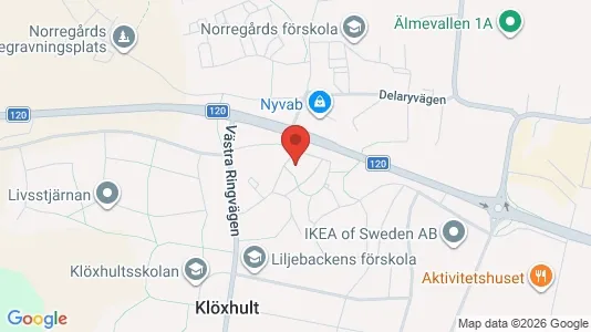 Lägenheter att hyra i Älmhult - Bild från Google Street View
